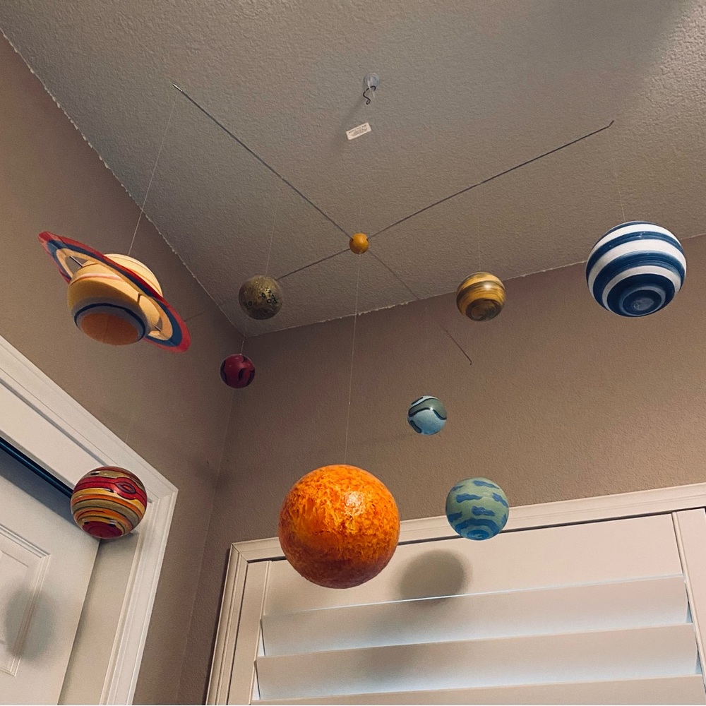 Pottery Barn Planet Ceiling Mobile - Solar System Mobile
